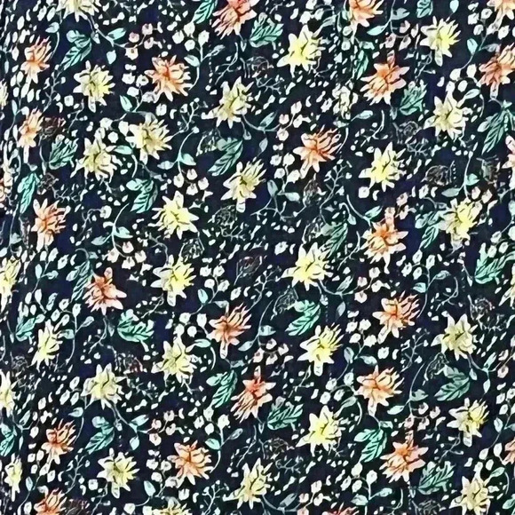 Code X Mode Floral Long Sleeve Chiffon Dress Size XS - Picture 6 of 14